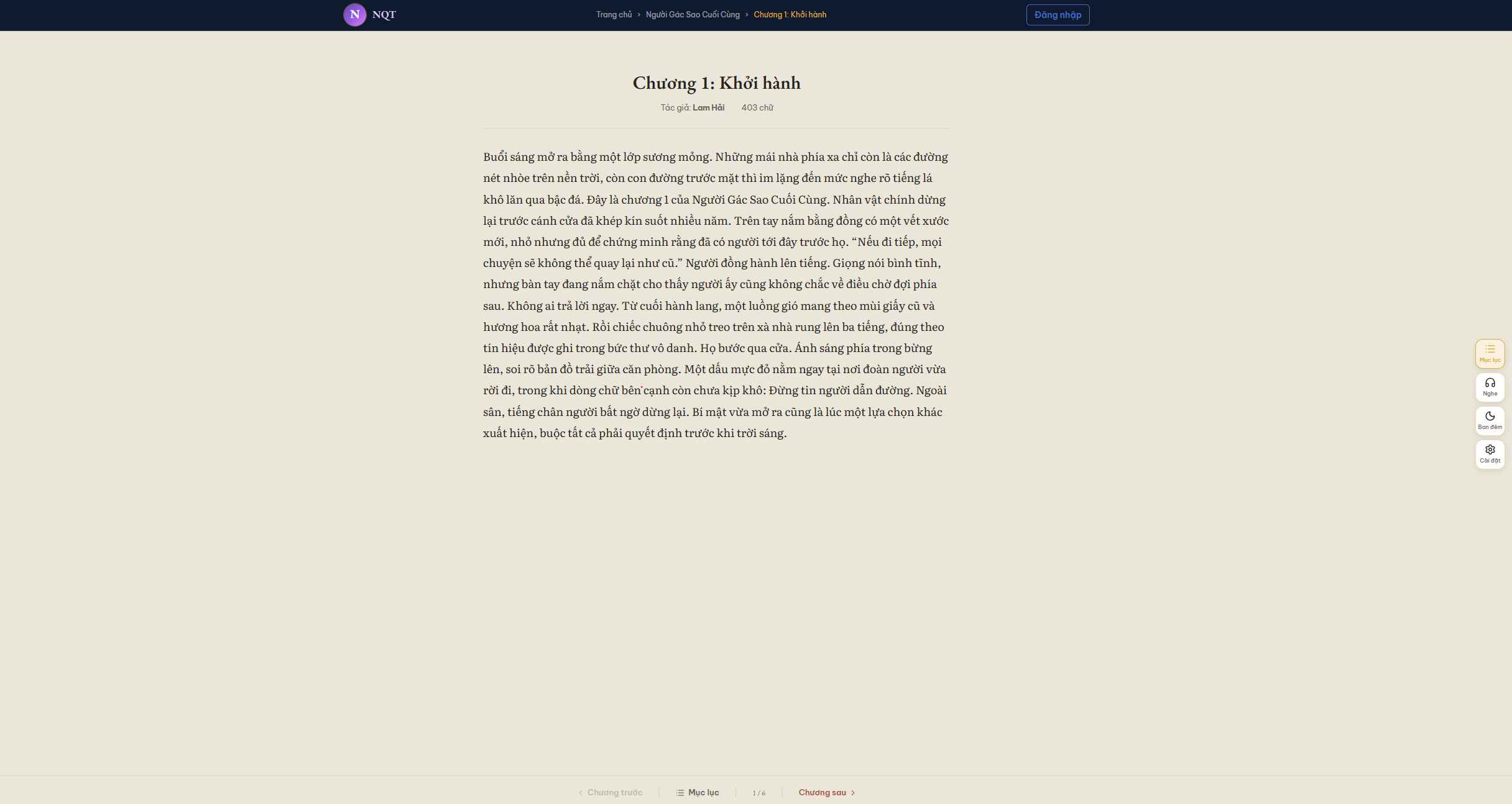 Source Code Web Truyện Chữ V20 - Laravel, TTS, FFmpeg, VIP & Dark Mode - ảnh 4